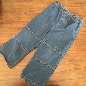 ⭐️ Medium Stone Wash Panel Denim Pants